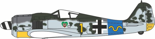 Luftwaffe Focke Wulf 190a (Oxford Aviation 1:72)