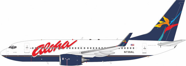 Aloha Airlines Boeing 737-73A (Inflight200 1:200)