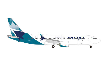 Westjet Boeing 737 Max 8 (Herpa Wings 1:500)