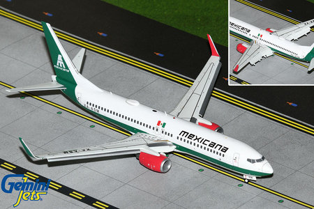 Mexicana Boeing 737-800 (GeminiJets 1:200)