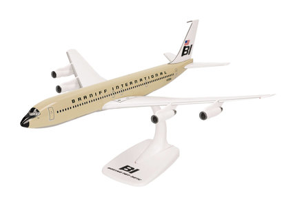 Braniff International (beige) Boeing 707-300 (PPC 1:144)