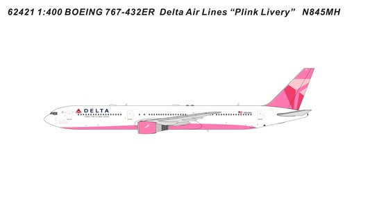 Delta Air Lines Boeing 767-432ER (Panda Models 1:400)