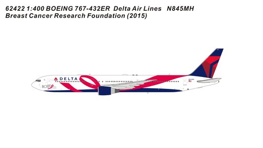 Delta Air Lines Boeing 767-432ER (Panda Models 1:400)