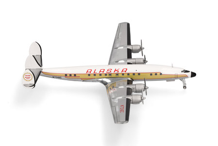 Alaska Airlines Lockheed L-1649A Starliner (Herpa Wings 1:200)