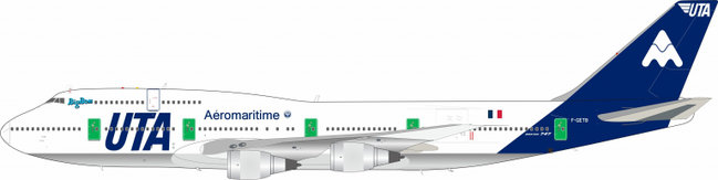 UTA - Union de Transports Aeriens Boeing 747-3B3M (Inflight200 1:200)