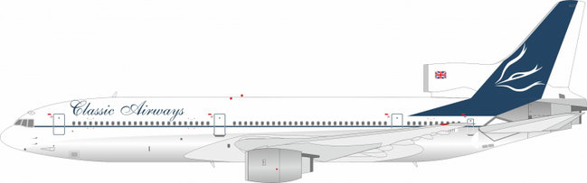 Classic Airways Lockheed L-1011-385-1-15 TriStar 100 (Inflight200 1:200)