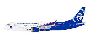 Alaska Airlines Boeing 737 MAX 8 (GeminiJets 1:200)