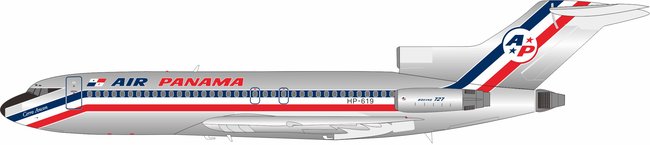 Air Panama Boeing 727-81 (El Aviador 1:200)