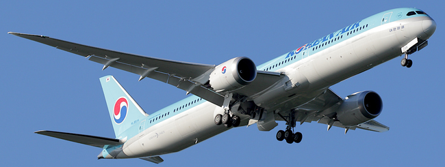 Korean Air Boeing 787-10 (JC Wings 1:200)