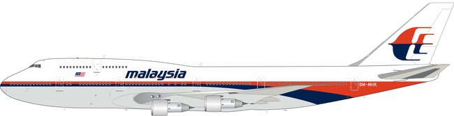 Malaysia Airlines Boeing 747-3H6M (Inflight200 1:200)