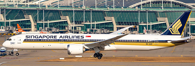 Singapore Airlines Boeing 787-10 (Aviation400 1:400)