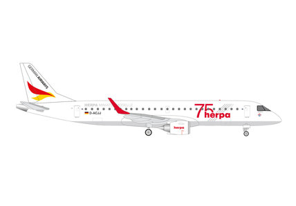 German Airways Embraer E190 (Herpa Wings 1:500)