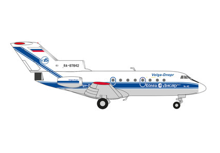 Volga-Dnepr Airlines Yakovlev Yak-40 (Herpa Wings 1:200)