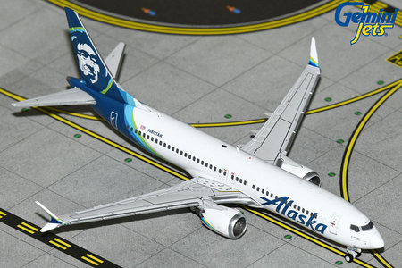 Alaska Airlines Boeing 737 MAX 8 (GeminiJets 1:400)