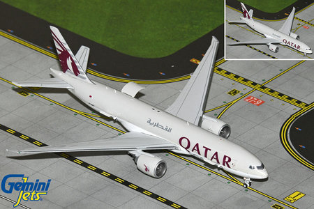 Qatar Airways Cargo Boeing 777F (GeminiJets 1:400)