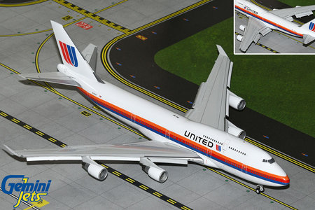 United Airlines Boeing 747-400 (GeminiJets 1:200)