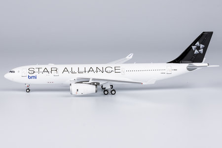 bmi British Midland International Airbus A330-200 (NG Models 1:400)