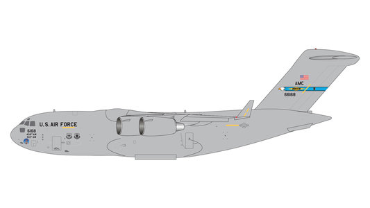 United States Air Force (USAF) Boeing C-17 Globemaster III (GeminiJets 1:400)