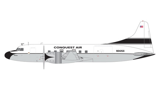 Conquest Air Cargo Convair C-131F Samaritan (GeminiJets 1:200)