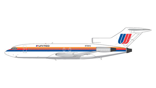 United Airlines Boeing 727-100 (GeminiJets 1:200)