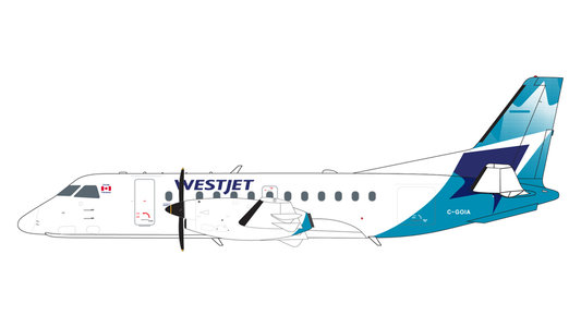 Westjet Saab 340B (GeminiJets 1:200)