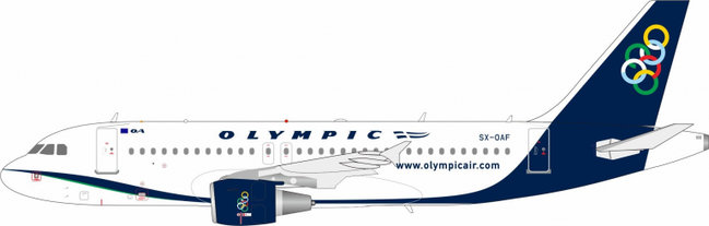 Olympic Airbus A319-112 (Inflight200 1:200)