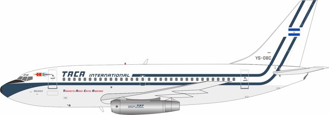 TACA International Boeing 737-200 (El Aviador 1:200)