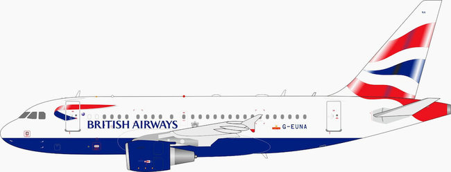 British Airways Airbus A318-112 (ARD200 1:200)