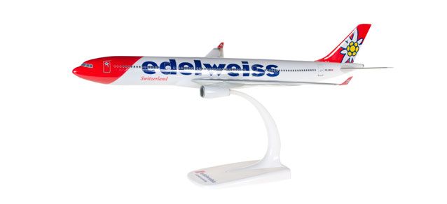 Edelweiss Air Airbus A340-300 (Herpa Snap-Fit 1:200)