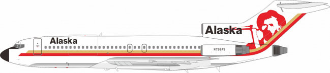 Alaska Airlines Boeing 727-90C (Inflight200 1:200)