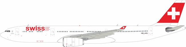 Swiss International Air Lines Airbus A330-343 (B Models 1:200)