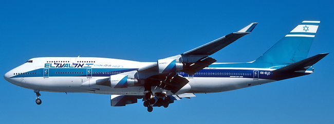 El Al Israel Airlines Boeing 747-400 (JC Wings 1:200)