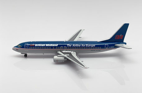 British Midland Boeing 737-400 (JC Wings 1:400)