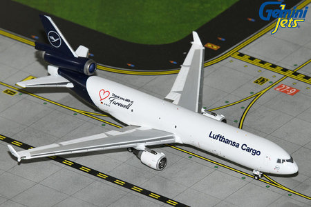 Lufthansa Cargo McDonnell Douglas MD-11F (GeminiJets 1:400)