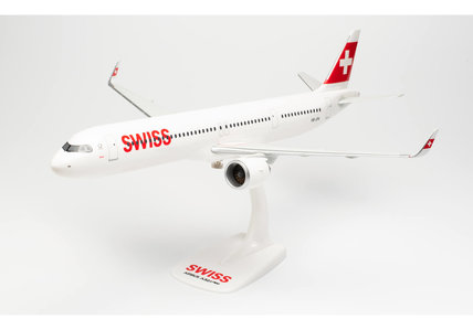 Swiss International Air Lines Airbus A321neo (Herpa Snap-Fit 1:100)