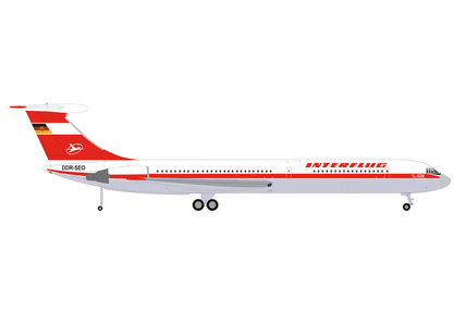 Interflug Ilyushin IL-62M (Herpa Wings 1:200)