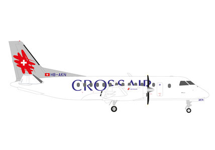 Crossair Saab 340 (Herpa Wings 1:200)