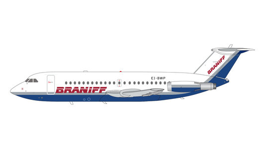 Braniff International Airways British Aerospace BAC 111-200 (GeminiJets 1:200)