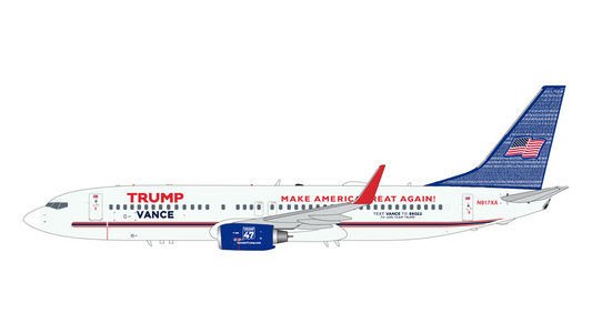 Trump-Vance Campaign Boeing 737-800 (GeminiJets 1:200)