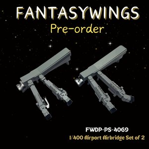  Airport Airbridge Set of 2 (Fantasy Wings 1:400)