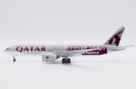 Qatar Cargo Boeing 777-200LRF (JC Wings 1:400)