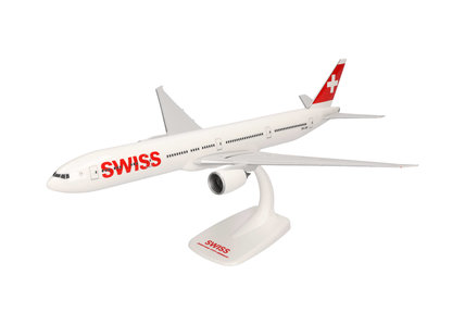 SWISS International Airlines Boeing 777-300ER (Herpa Snap-Fit 1:200)