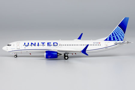 United Airlines Boeing 737 MAX 8 (NG Models 1:400)