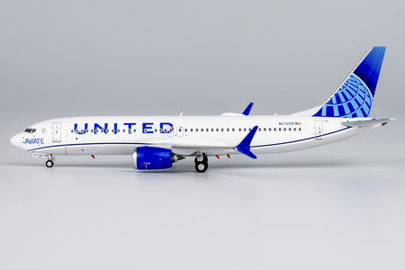 United Airlines Boeing 737 MAX 8 (NG Models 1:400)