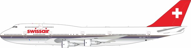 Swissair Boeing 747-357 (B Models 1:200)