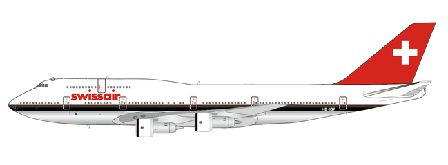 Swissair Boeing 747-300 (JC Wings 1:200)