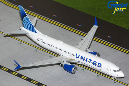 United Airlines Boeing 737 MAX 9 (GeminiJets 1:200)