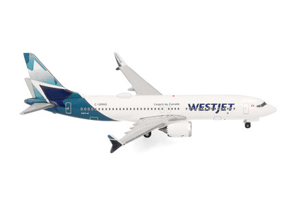 Westjet Boeing 737 Max 8 (Herpa Wings 1:500)