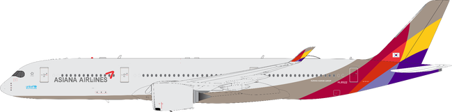 Asiana Airlines Airbus A350-941 (Aviation400 1:400)