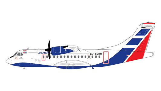 Cubana ATR 42-500 (GeminiJets 1:200)